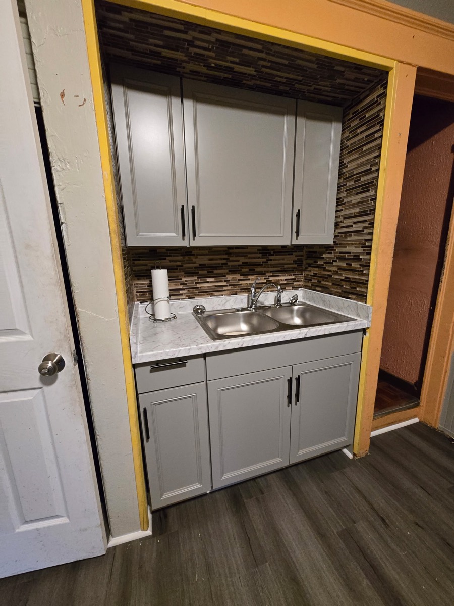 Remodeled kitchenette